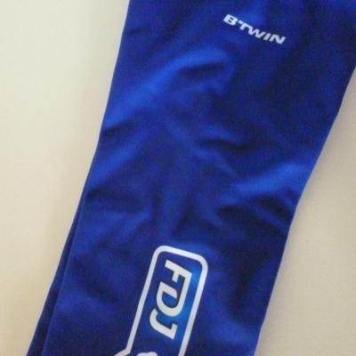 Genouillères bleues doublées FDJ (mod.1)