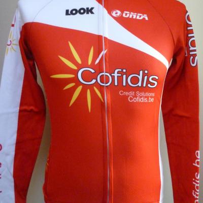 Maillot manches longues COFIDIS 2014 (logo Belgique)