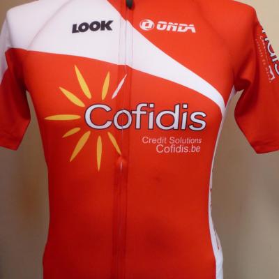 Maillot COFIDIS 2014 (logo Belgique)