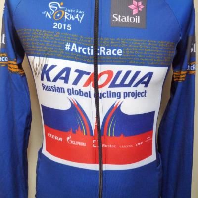 Maillot ML bleu KATUSHA-ARCTIC RACE 2015