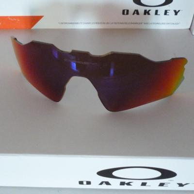 Ecran OAKLEY-RADAR EV (Path Red Iridium polarisé)