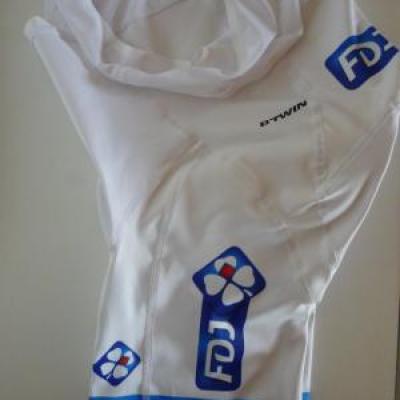 Cuissard luxe blanc FDJ (taille XL)