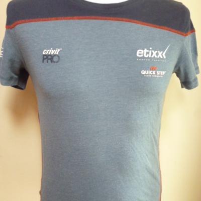 T-shirt bleu ETIXX-QS 2016 (mod.1)