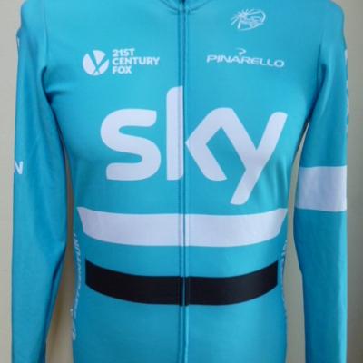 Maillot hiver ML bleu SKY (taille M)