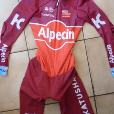 Combinaison CLM manches longues KATUSHA 2017
