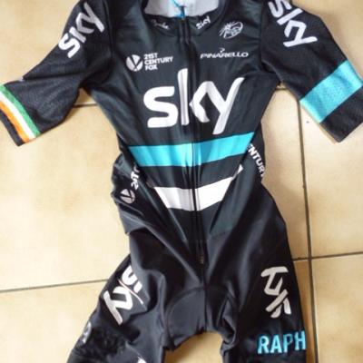 Combinaison route SKY (taille S, liserés)