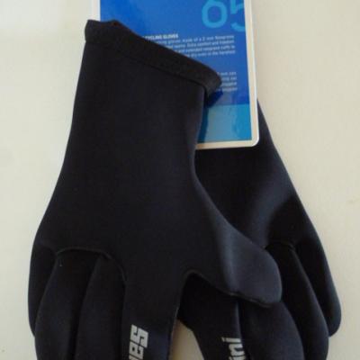 Gants néoprène Santini-TREK-SEGAFREDO 2018 (taille L)