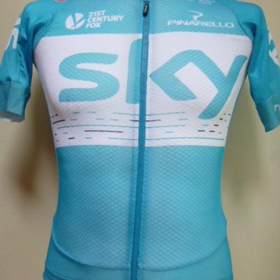 Maillot aéré bleu SKY 2018 (taille XS, mod.1)