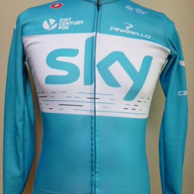 Maillot hiver bleu SKY 2018 (taille XS, mod.1)