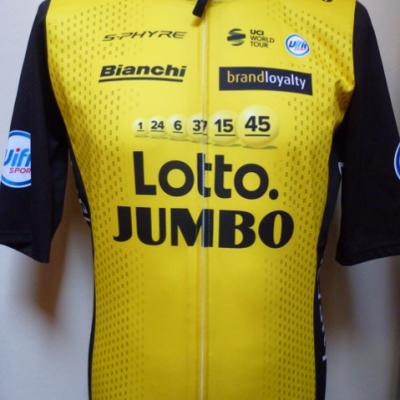 Maillot de pluie léger LOTTO-JUMBO 2018 (taille M)