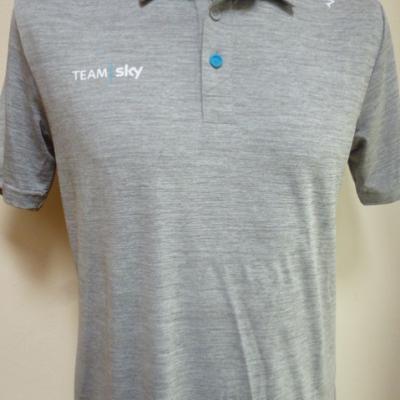 Polo gris SKY 2019 (taille L)