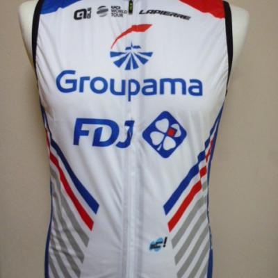 Gilet coupe-vent luxe GROUPAMA-FDJ (taille M)