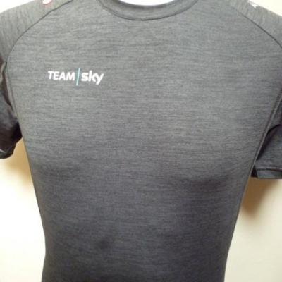 T-shirt gris Castelli-SKY 2019 (taille XS)