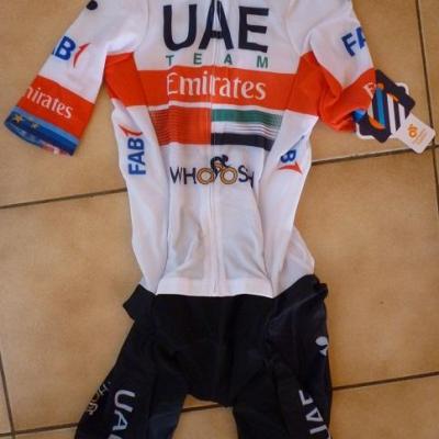 Combinaison route été UAE-TEAM EMIRATES 2020 (taille M, liserés)