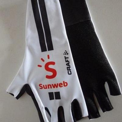 Gants aéros SUNWEB 2020 (taille M, blanc)