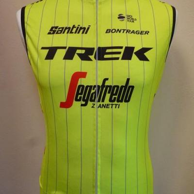 Gilet thermique jaune TREK-SEGAFREDO 2018 (taille XXS)