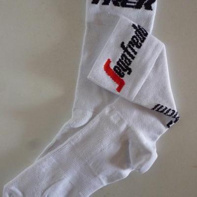 Socquettes blanches TREK-SEGAFREDO 2020 (taille XS/S, mod.2)