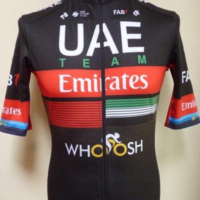 Maillot pluie UAE-TEAM EMIRATES 2020 (taille M, liserés)