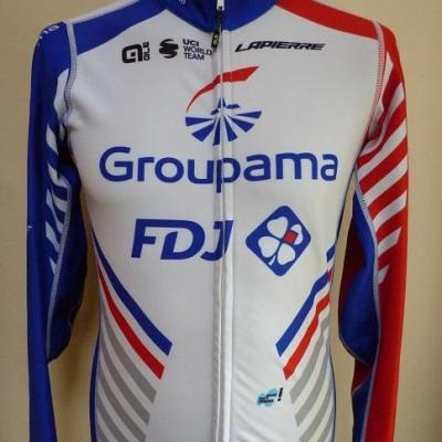 Maillot ML doublé luxe GROUPAMA-FDJ (taille L, mod.2)