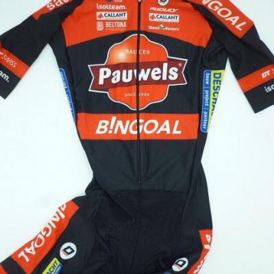 Combinaison CLM été PAUWELS-BINGOAL (taille S)