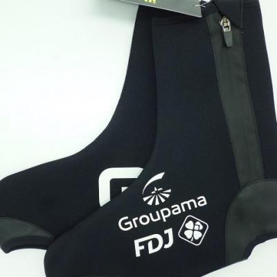 Couvre-chaussures néoprène GROUPAMA-FDJ 2021 (taille XL)