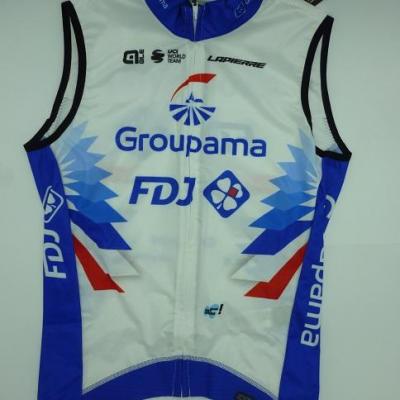 Gilet coupe-vent luxe GROUPAMA-FDJ 2021 (taille M)