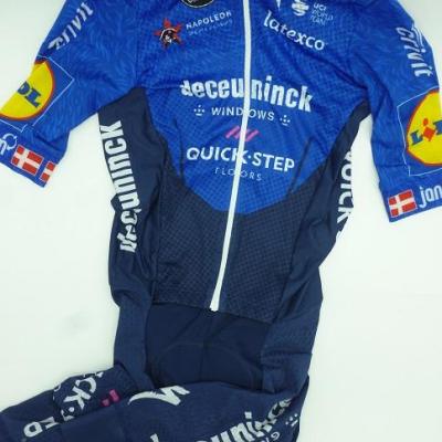 Combinaison route été DECEUNINCK-QUICK STEP 2021 (taille M, liserés)