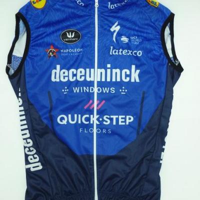 Gilet coupe-vent DECEUNINCK-QUICK STEP 2021 (taille S)