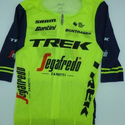 Maillot aéré TREK-SEGAFREDO 2021 (taille XXS, jaune)