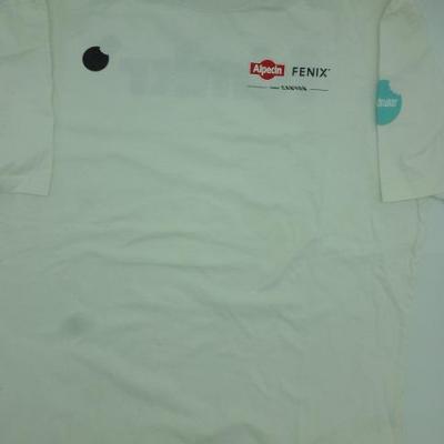 T-shirt blanc ALPECIN-FENIX 2021 (taille L)