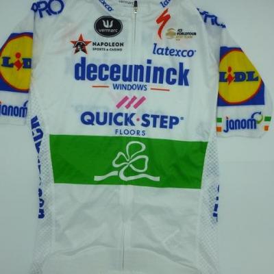Maillot ch. d'Irlande DECEUNINCK-QUICK STEP 2020 (taille M)