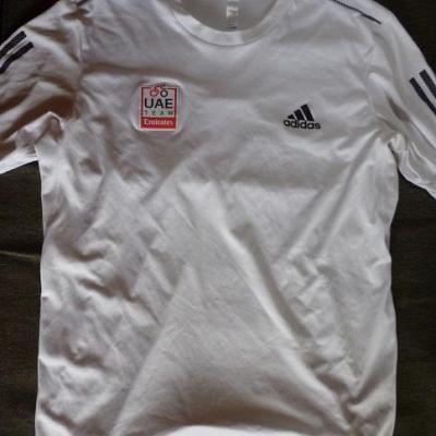T-shirt blanc UAE-TEAM EMIRATES 2021 (taille M)