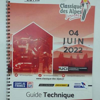Guide technique CLASSIQUE DES ALPES JUNIORS 2022