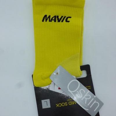 Socquettes MAVIC-Cosmic jaunes (taille L)
