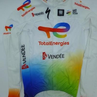 Maillot ML doublé TOTAL-ENERGIES 2022 (taille S, liserés)