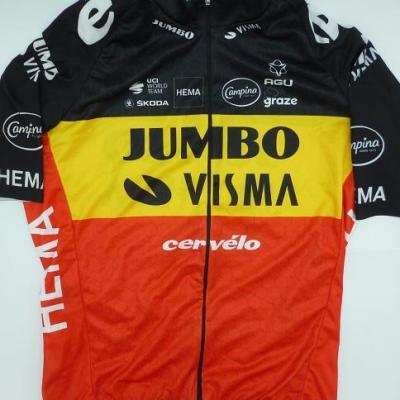 Maillot ch. de Belgique-JUMBO-VISMA 2022 (taille XL)