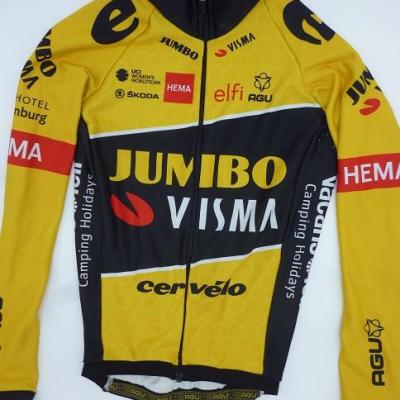 Maillot ML doublé JUMBO-VISMA fém. 2022 (taille XS)