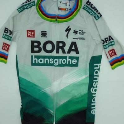 Maillot aéro BORA-HANSGROHE 2021 (taille S, liserés)