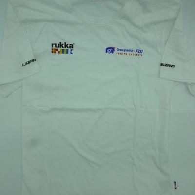 T-shirt blanc GROUPAMA-FDJ 2022 (taille S)