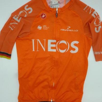 Maillot aéré orange INEOS (taille M, 
