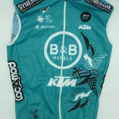 Gilet coupe-vent B&B HOTELS-KTM 2022 (taille XS)