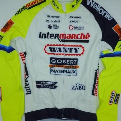 Maillot ML doublé INTERMARCHE-WANTY 2022 (taille M, liserés)