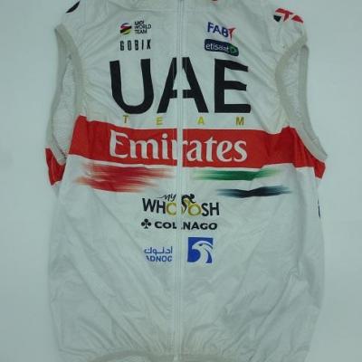 Gilet coupe-vent UAE-TEAM EMIRATES 2022 (taille S, mod.2)