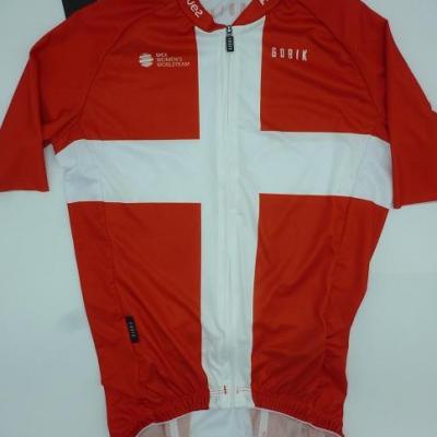 Maillot ch. du Danemark-NOUVELLE-AQUITAINE-FDJ 2022 (taille XS)