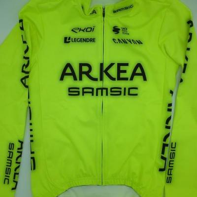 Maillot de pluie ARKEA-SAMSIC 2022 (taille M, fluo)