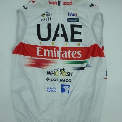 Gilet coupe-vent UAE-TEAM EMIRATES 2022 (taille M, mod.1)