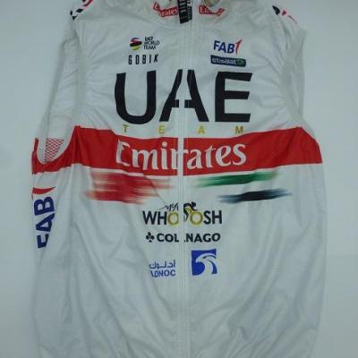 Gilet coupe-vent UAE-TEAM EMIRATES 2022 (taille M, mod.2)