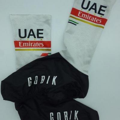 Couvre-chaussures pluie UAE-TEAM EMIRATES 2022 (taille L/XL)