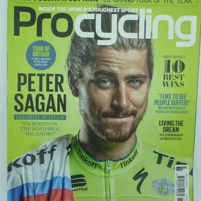 Magazine anglais PROCYCLING (11/2016)