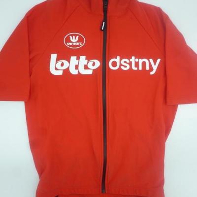 Maillot de pluie LOTTO-DSTNY 2023 (taille S, rouge)